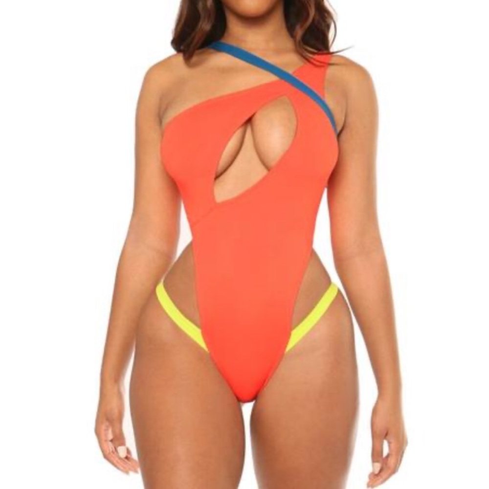 Icon Swim Orange Monokini